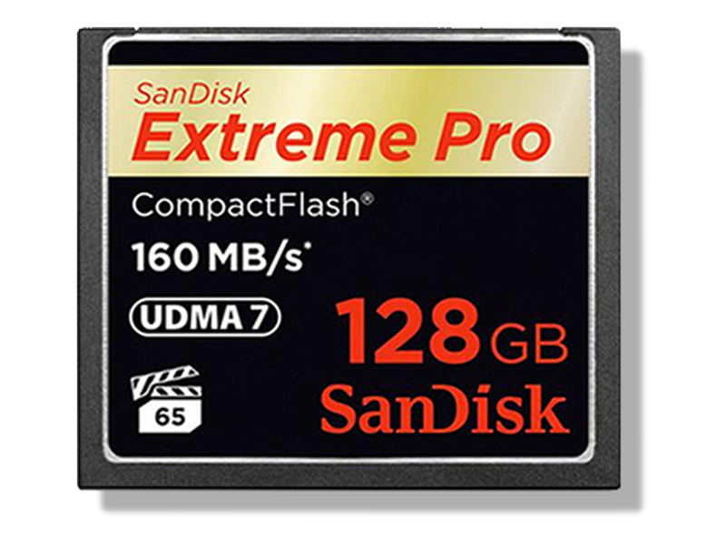 SanDisk 128GB CF Extreme Pro 160MB/s