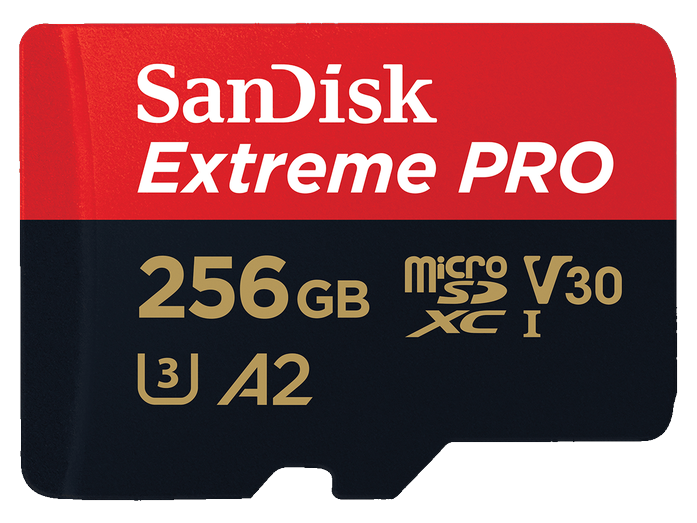 SanDisk 256GB MicroSD 200MB/s